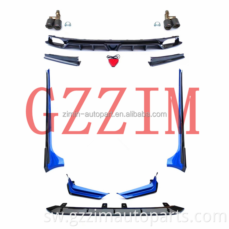 Sehemu za mwili za Plastiki za gari F180 Sport Mwili Kits for CI*IC 2022